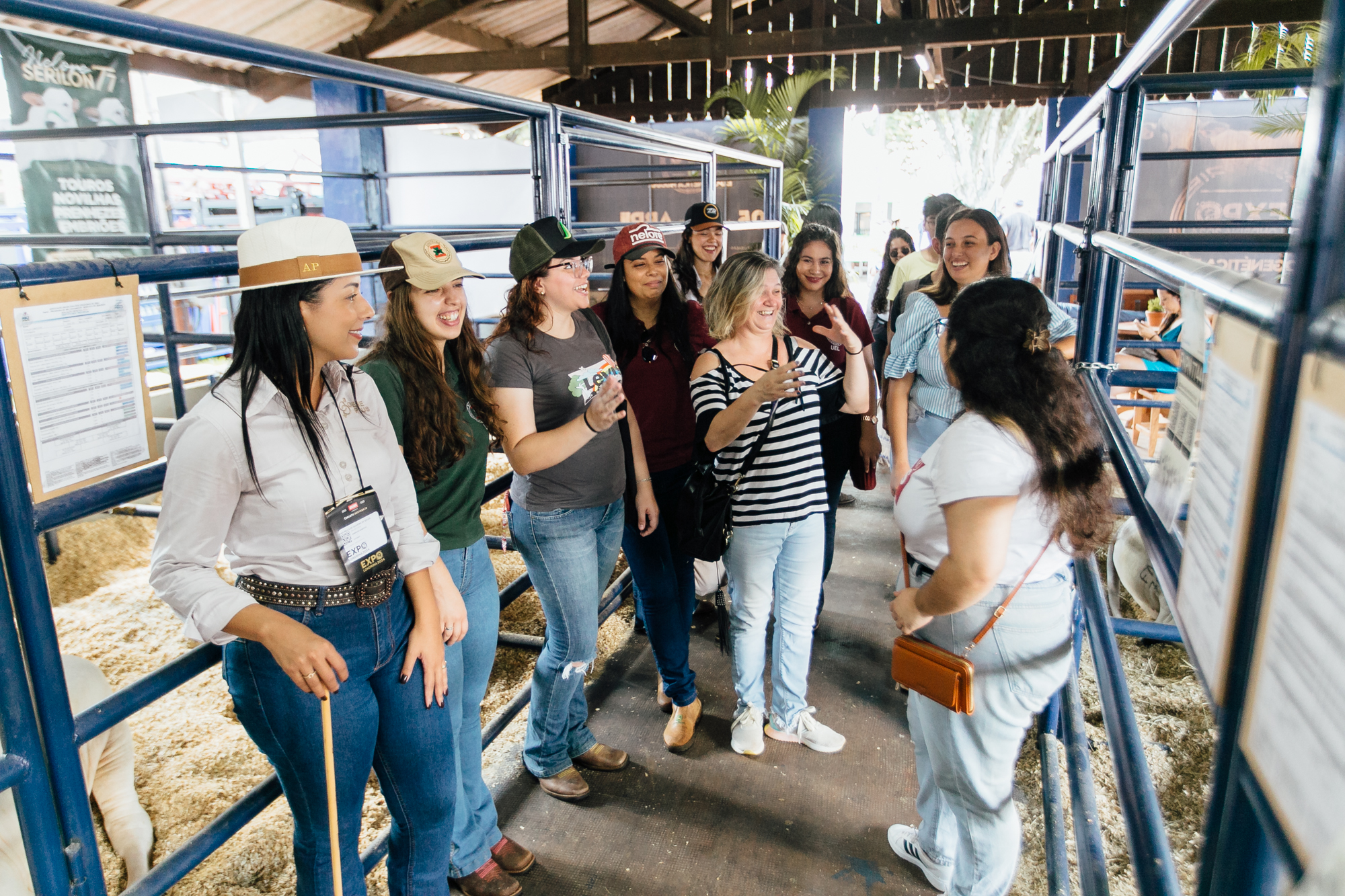 ExpoGenética atrai alunos de zootecnia para aula prática na ExpoLondrina